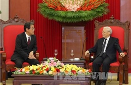 Tổng Bí thư Nguyễn Phú Trọng tiếp Đại sứ Nhật Bản 